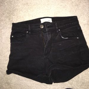 High waisted shorts
